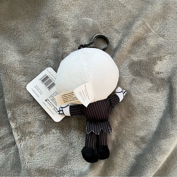 Disney Jack Skellington Keychain Plush Nightmare Before Christmas - Picture 2 of 2